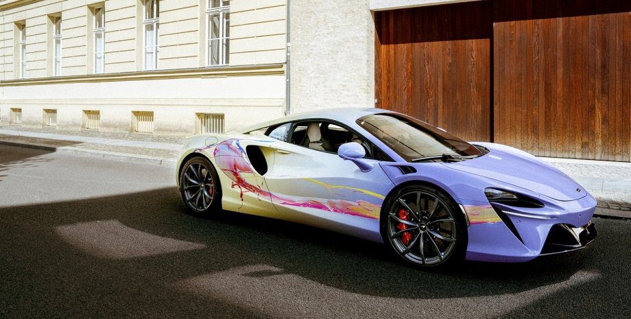 McLaren Artura арт-объект McLaren, McLaren Artura, Арт-объект, Искусство, Художники, Авто, Автомобили, Суперкары, Фото