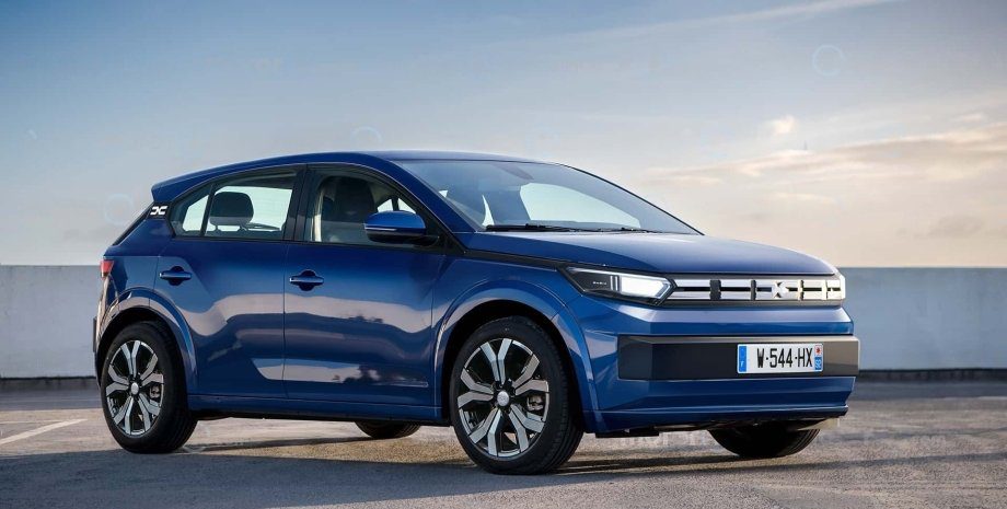 Dacia Sandero 2027 Dacia Sandero 2027, Dacia Sandero, новый Sandero, электромобиль Dacia, электромобиль Renault