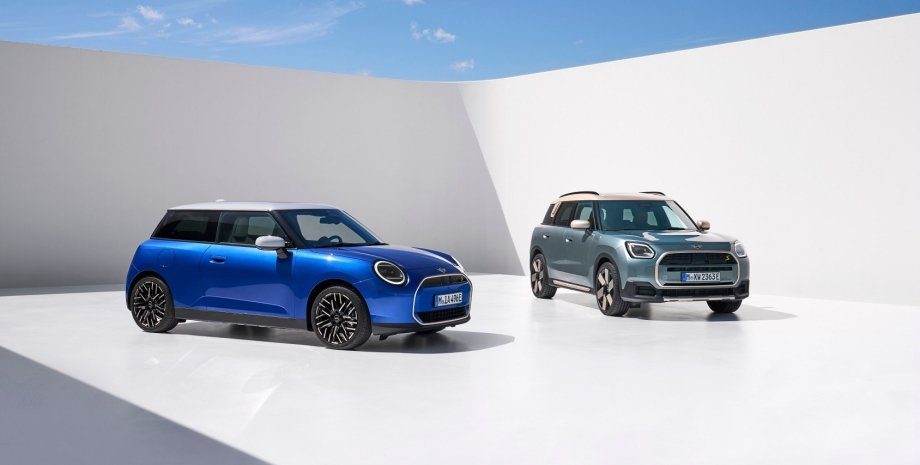 Mini представили новые электромобили Cooper и Countryman 2024 (фото)