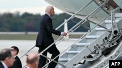 Байден отправился с визитом на Ближний Восток0