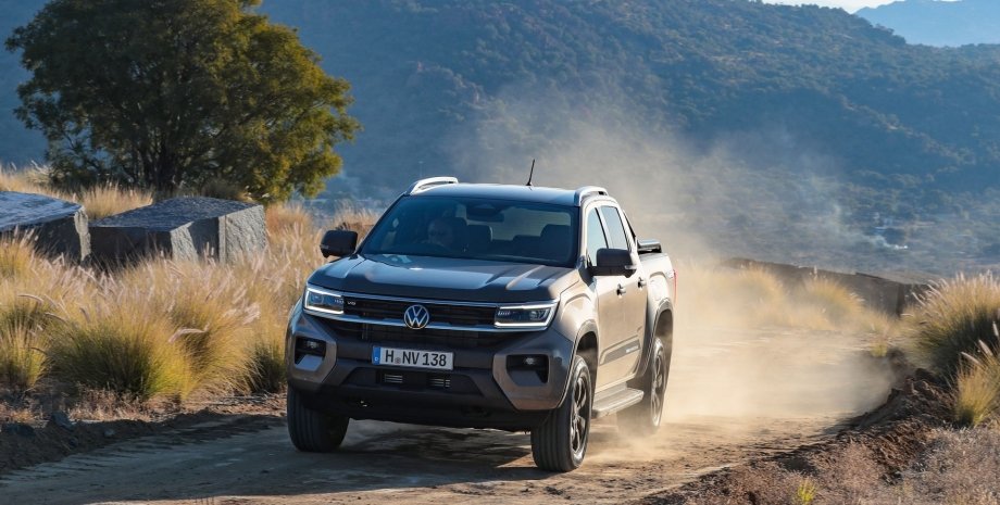 Новый Volkswagen Amarok, Volkswagen Amarok 2024, Volkswagen Amarok, пикап Volkswagen Amarok
