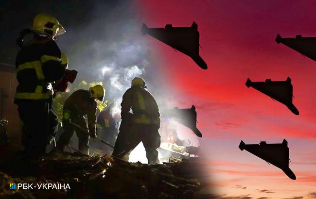 Атака дронов. В Киеве тревога, в области работают силы ПВО