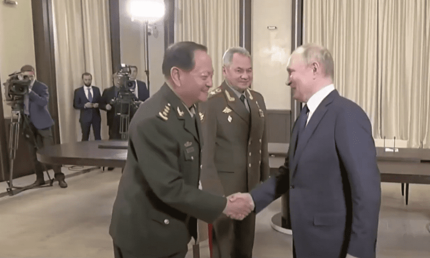 Путин встретился с высокопоставленным китайским генералом и приветствовал растущие военные связи