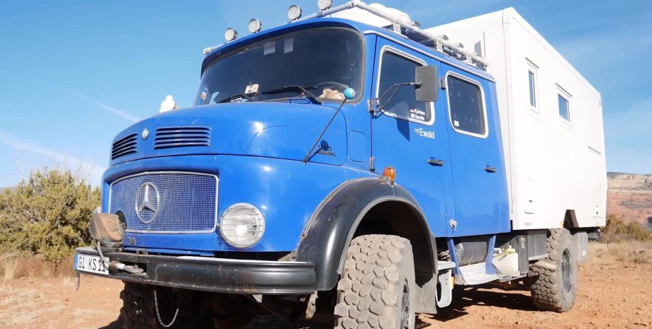Мерседес LA 1113 B Mercedes LA 1113 B, дом на колесах, автодом Mercedes, грузовик Mercedes, дом на колесах