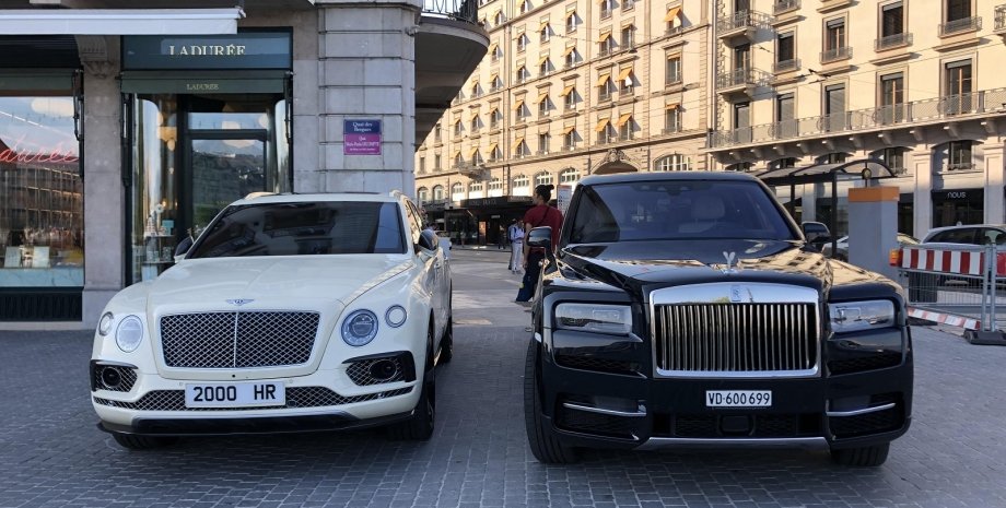 роскошные авто, санкции против рф, британские авто, авто из Великобритании