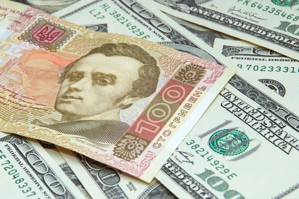 гривна, доллар