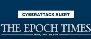 Массовая кибератака на вебсайты The Epoch Times
