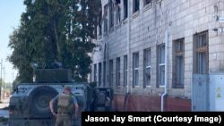 Украинские военные в Судже. Август 2024 г.