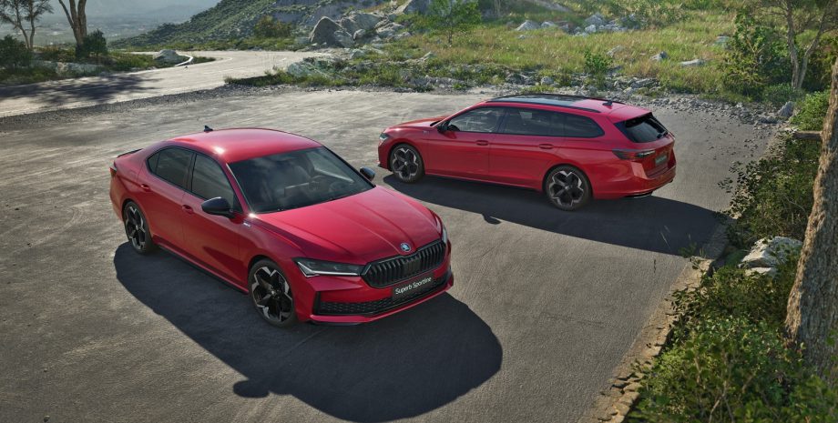 Шкода Суперб 2024 Skoda Superb 2024, Skoda Superb, новая Skoda Superb, Skoda Superb Sportline