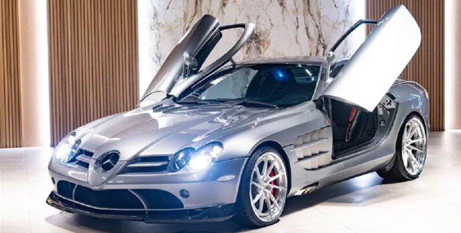 Mercedes SLR McLaren Mercedes SLR McLaren, Mercedes SLR McLaren 722, Майкл Джордан, авто Майкла Джордана, суперкар Mercedes