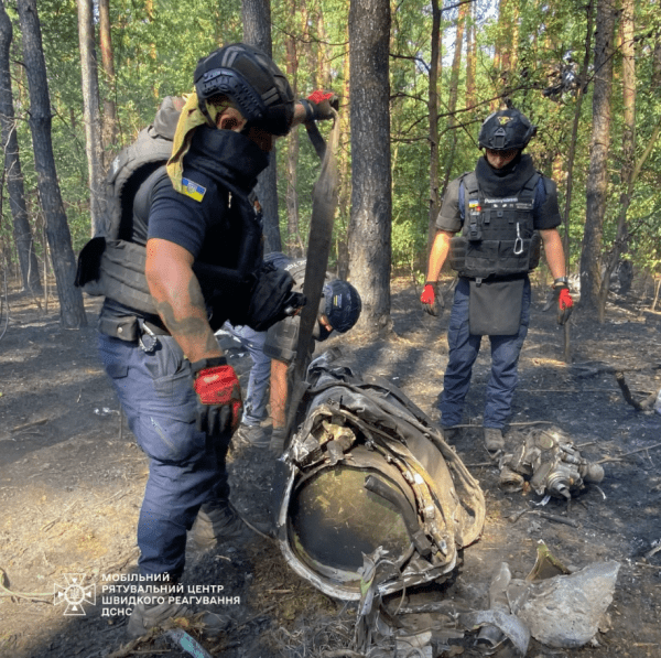 В Киеве нашли кассетную боевую часть ракеты Х-1012