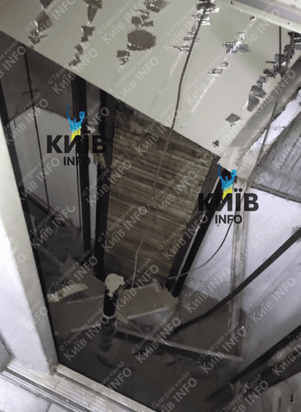 В одном из домов в Киеве лифт сорвался с высоты 28 этажа2