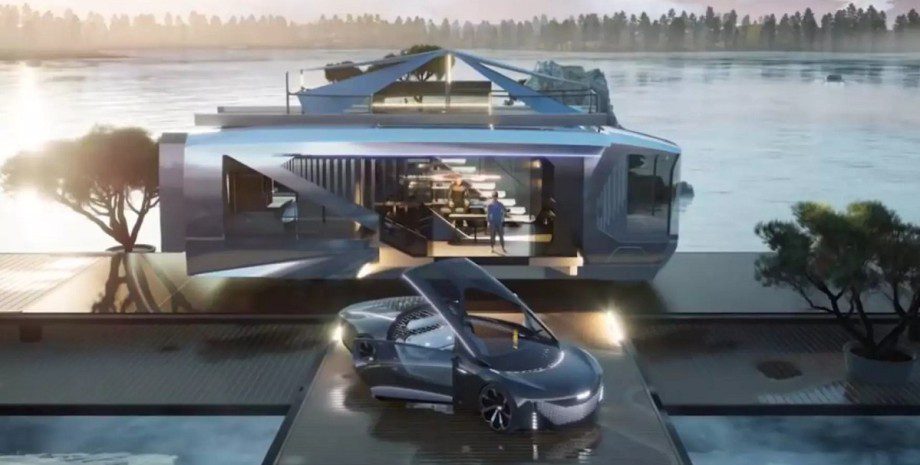 Cadillac OpenSpace, дом на колесах, General Motors