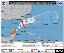 На Флориду надвигается мощный ураган «Милтон»1