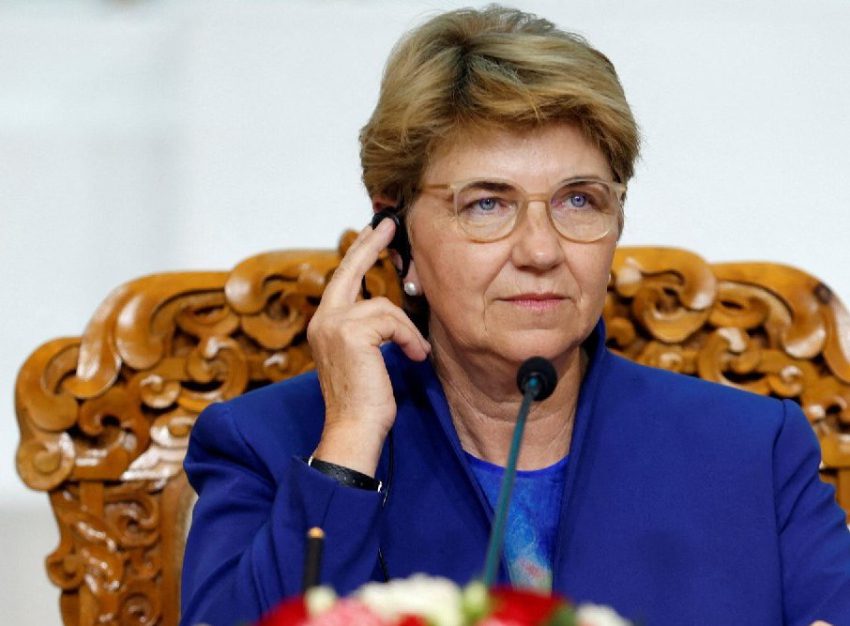 Президент Швейцарии Виола Амхерд поддержала отмену запрета на реэкспорт оружия в Украину