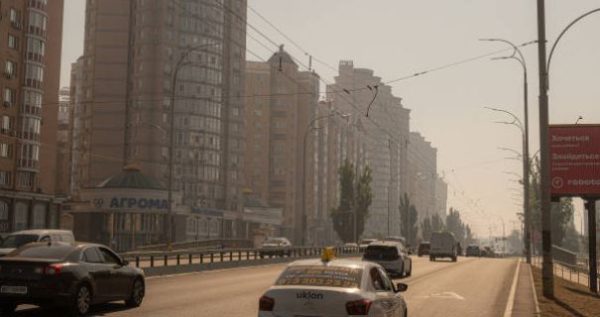 В Киеве снова фиксируют высокий уровень загрязненности воздуха0