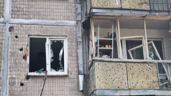 В результате ночной дроновой атаки на Киев пострадали девять человек13