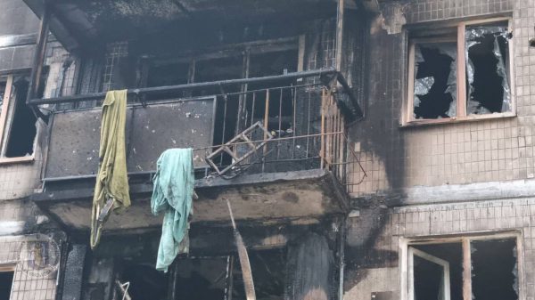 В результате ночной дроновой атаки на Киев пострадали девять человек12