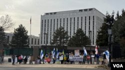 «Победу Украине! Свободу России!»: антивоенная акция протеста в Вашингтоне2