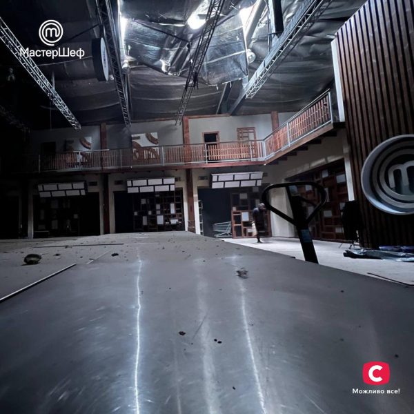 В результате атаки на Киев был поврежден съемочный павильон шоу