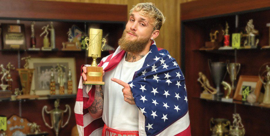 Американский блогер Джейк Пол Джейк Пол, США, боксер, блогер