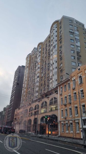 В КГВА показали последствия ракетной атаки по Киеву9