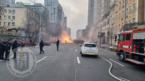 В КГВА показали последствия ракетной атаки по Киеву1