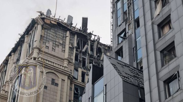 В КГВА показали последствия ракетной атаки по Киеву7