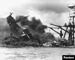 В США вспоминают погибших в ходе атаки на Перл-Харбор2