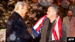 Дональд Трамп встретился с Марком Фогелем, освобожденным Россией американцем1