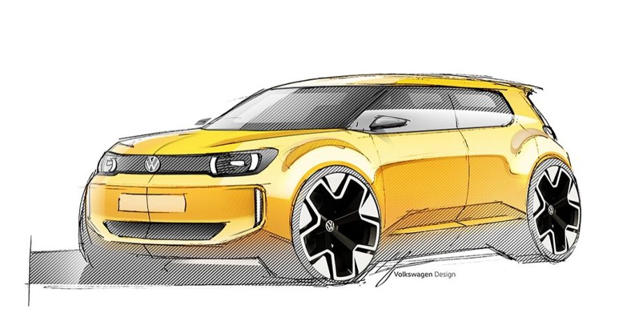 Новый Volkswagen ID.1 Новый Volkswagen ID.1, Volkswagen ID.1, электромобиль Volkswagen, электромобиль Volkswagen