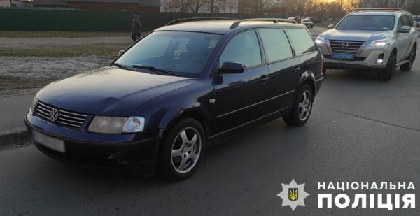 В Киеве пьяный водитель выехал на тротуар и травмировал прохожую1