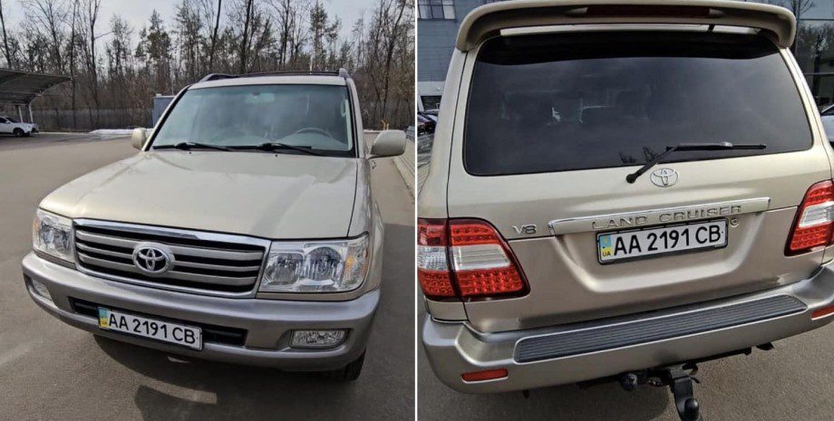 Toyota Land Cruiser 100 Toyota Land Cruiser 100, Toyota Land Cruiser, капсула времени