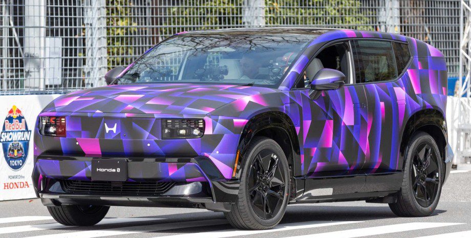 Honda 0 SUV, Honda 0, новая Honda 0, электромобиль Honda, электромобиль Honda, кроссовер Honda